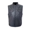 Mens Leather Motorcycle Vest