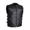 Custom Leather Motorcycle Vest