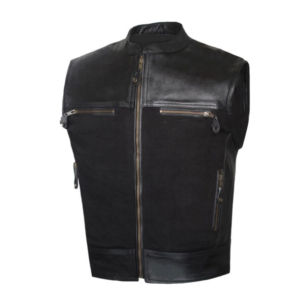 Motorcycle Denim Vest