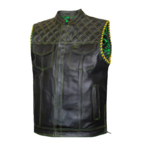 Mens Black Vests