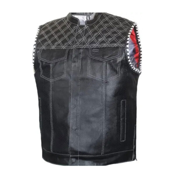 Mens Biker Vest