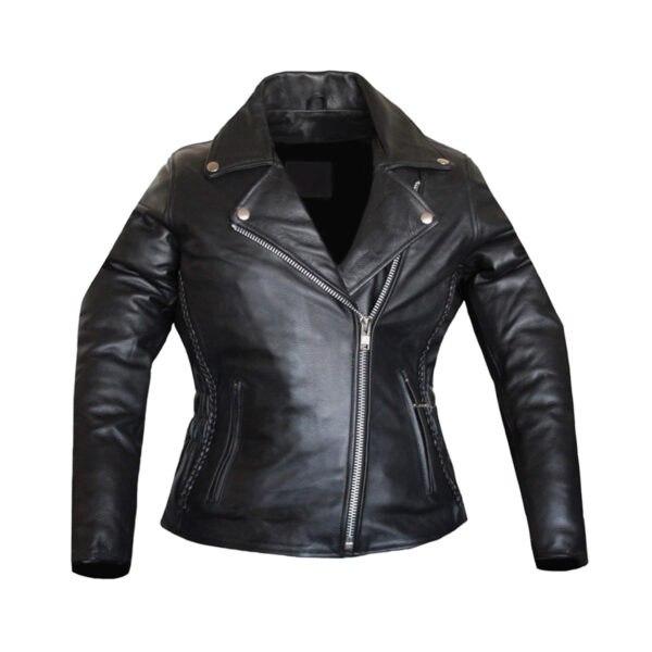 Black Leather Jacket Women