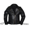 Black Leather Jacket Women