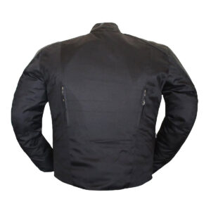 Men's Black Motorcycle Riding Jacket