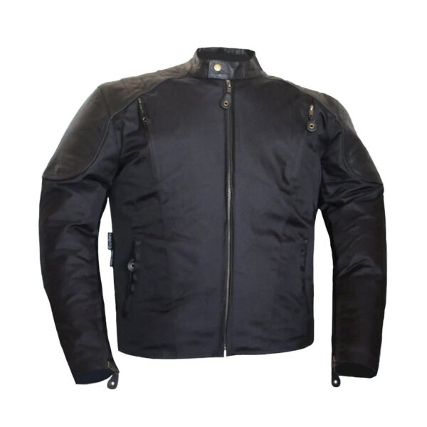 Men's Black Motorcycle Riding Jacket