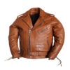 Mens Brown Leather Jacket