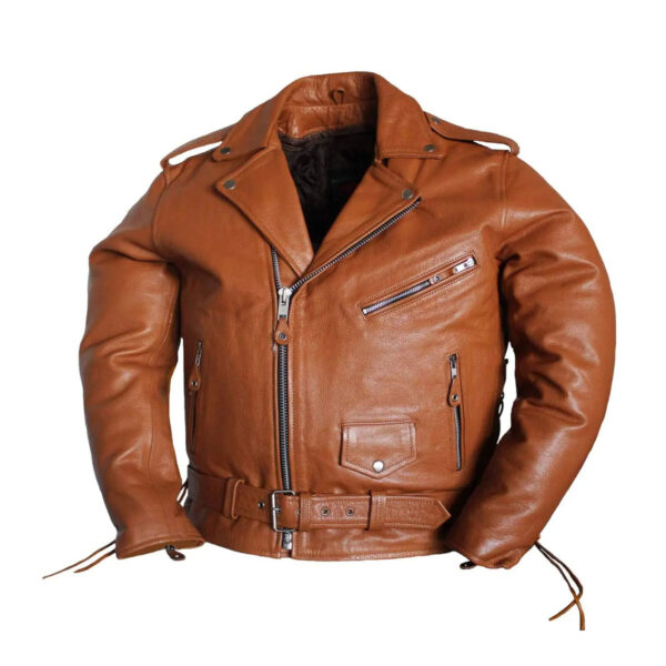 Mens Brown Leather Jacket
