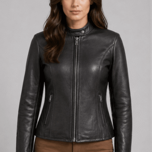 Best Cowhide Leather Biker Jacket