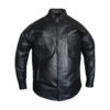 Black Leather Shirt