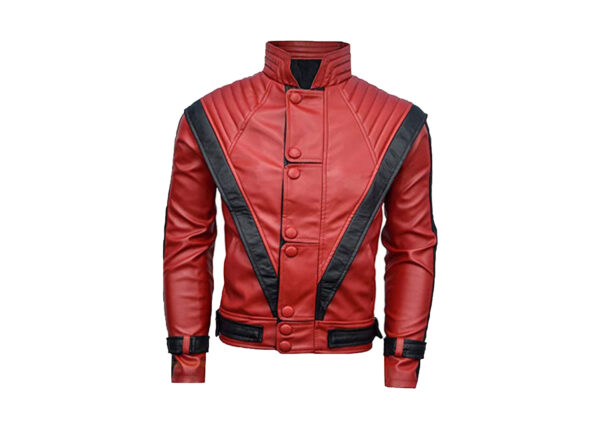 Red Lambskin Real Leather Jacket for Men, Red Motorcycle Jacket - Red Leather Biker Jacket - Gift For Him, Men's Halloween Leather Jacket.