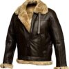 Men's Genuine Leather Sheepskin Shearling Jacket