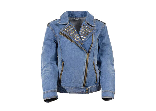 Blue Denim Jean Jacket Men