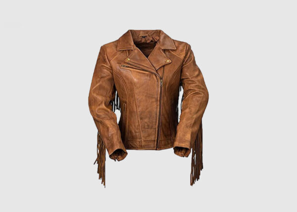 Handmade Men Genuine cowhide leather Motorcycle Cowboy Tassel Fringe Leather Jacket, Western cowboy Leather Jacket, Gift for Him.