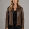 Buy Leather Biker Jacket Women​