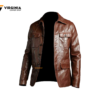 Brown Leather Jacket Mens