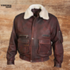 Classic G1 Aviator Leather Flight Bomber Jacket