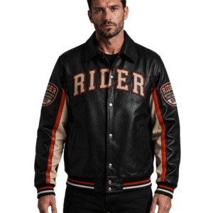 Best Leather Biker Bomber Jacket