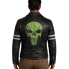 Shop Skull Biker Leather Jacket