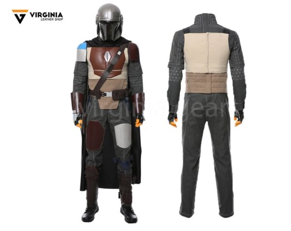 Bounty Hunter Mandalorian Flight Suit & Vest