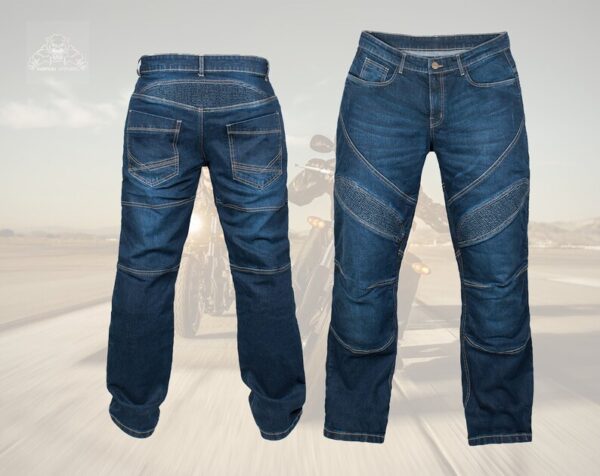 Mens Biker Jeans - Image 3