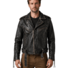 Best Black Racer Leather Jacket