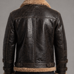 Best Distressed Leather Coat With Fur