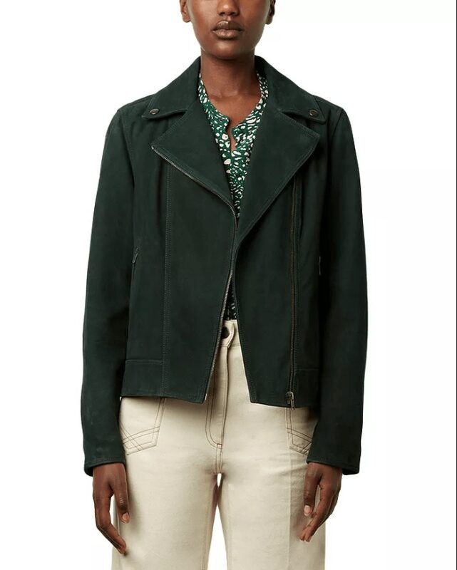 Best Suede Biker Leather Jacket For Women
