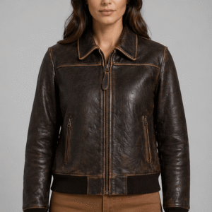 Buy Bomber Leather Jacket