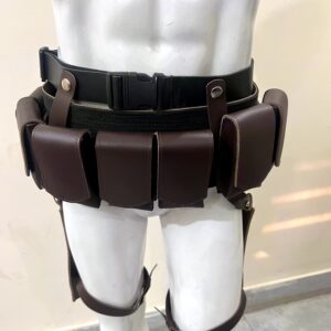 Shop Mandalorian Belt Costume Props Leather Ammo Belt