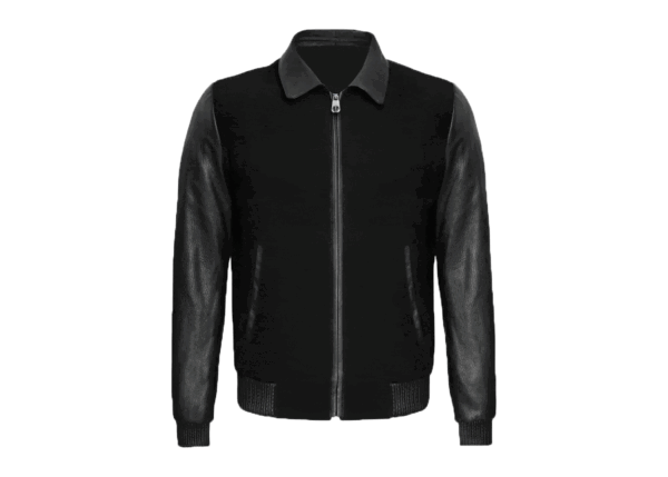 Wilton Black Suede Jacket Mens