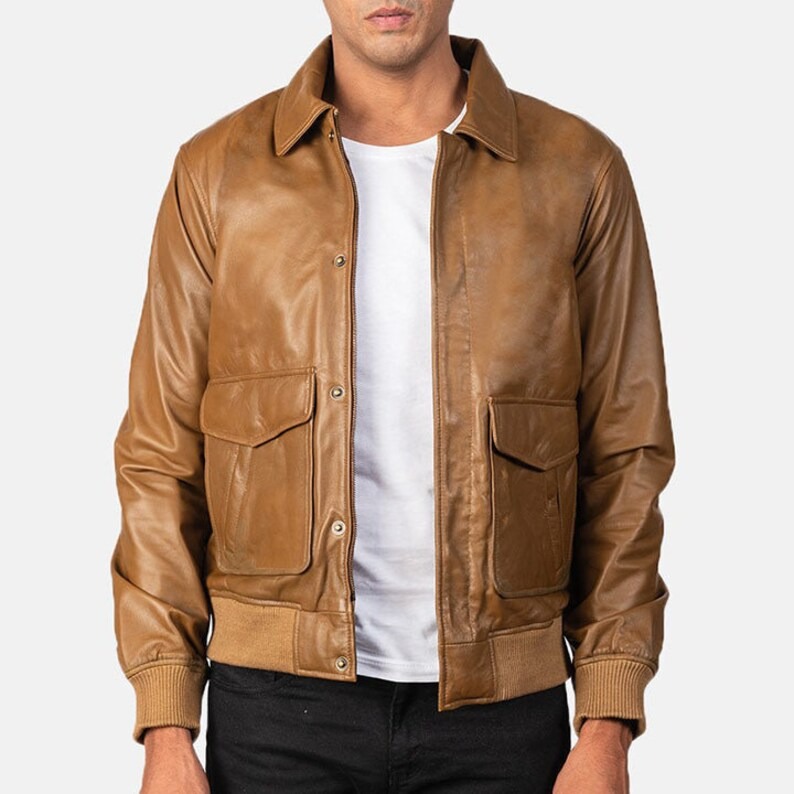 Best Men's Bomber Leather Jackets