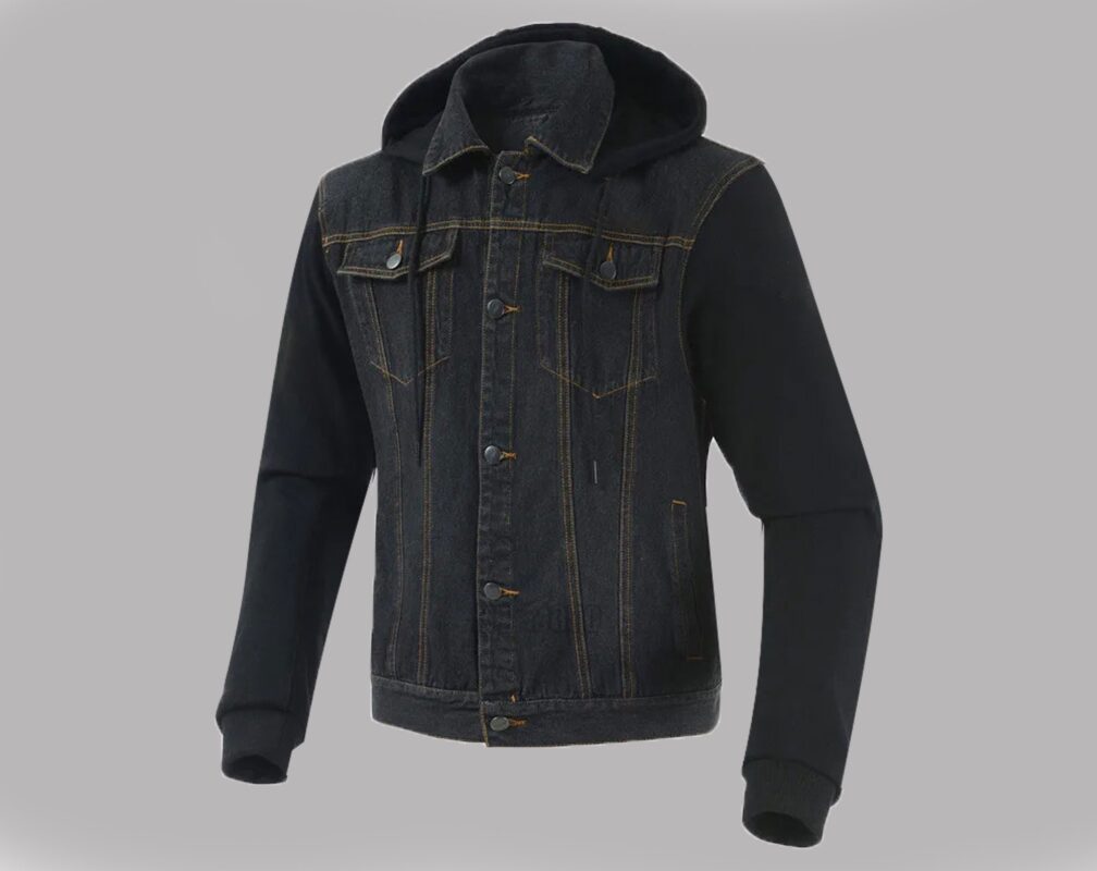 Men's Black Denim Jacket