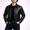 Buy Black Biker Leather Jacket