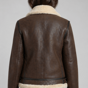 Buy Brown B3 Bomber Shearling Jacket