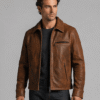 Buy Brown Leather Jacket