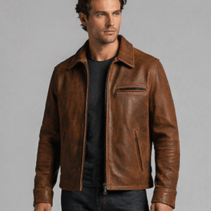 Buy Brown Leather Jacket