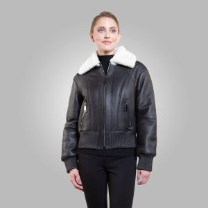 Buy Icon G-1 Black Leather Bomber Jacket