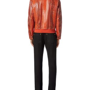 Purchase Pastor Orange Python Jacket