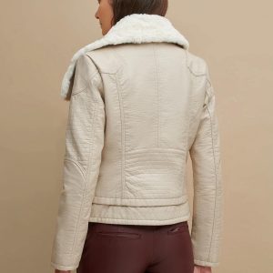 Purchase Tonic Beige Leather Jacket