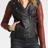 Vodka Black Leather Jacket
