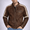 Shop Brown Biker Leather Jacket