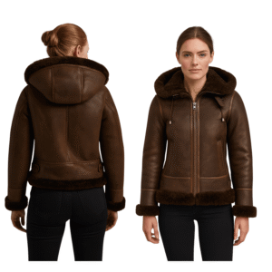 Shop Brown Leather Biker Jacket