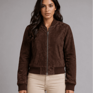 Shop Brown Suede Jacket Women