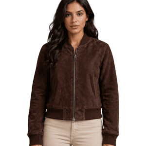 Shop Brown Suede Jacket Women