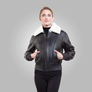 Shop Icon G-1 Black Leather Bomber Jacket