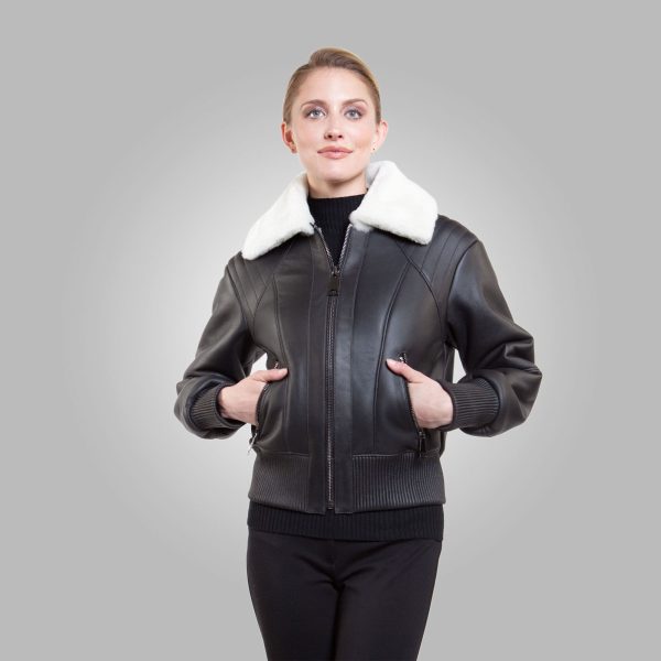 Shop Icon G-1 Black Leather Bomber Jacket