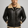 Shop Sherpa Leather Jacket