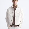 Men’s Off White Denim Jacket Vintage
