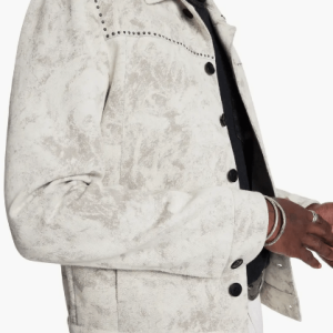 Men's White Denim Jacket