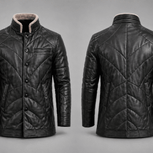 Buy Black Leather Coat